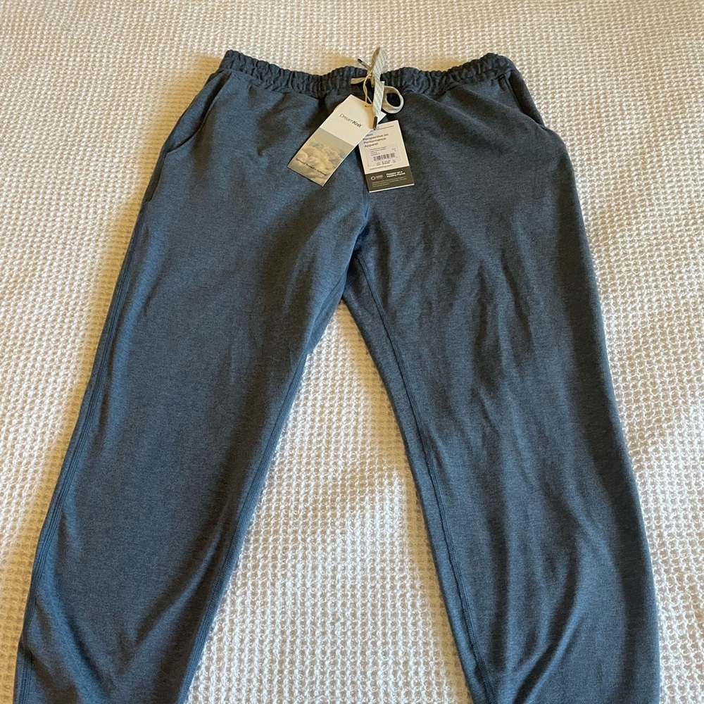 Vuori Women’s Performance Dreamknit Drawstring Jogger Sz Small Azure Heather